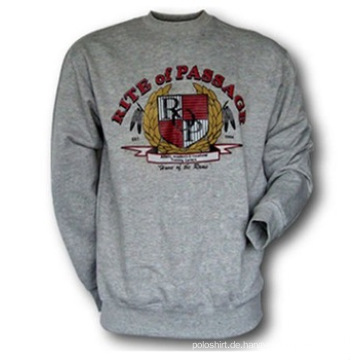 Mens Crew Neck Stickerei Pullover (SW - 453)